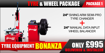 tyre equipment for garages uk package bonanza